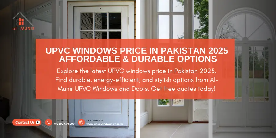 uPVC Windows Price in Pakistan 2025
