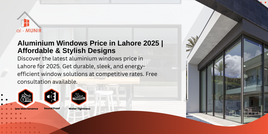 Aluminium windows price in Lahore