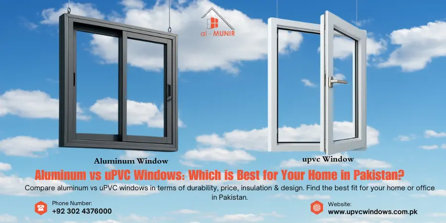 Aluminum vs uPVC Windows