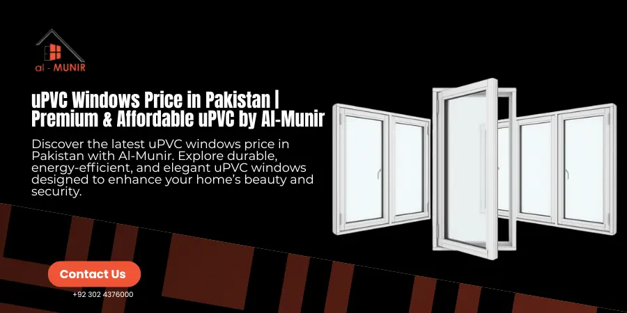 uPVC windows price in Pakistan