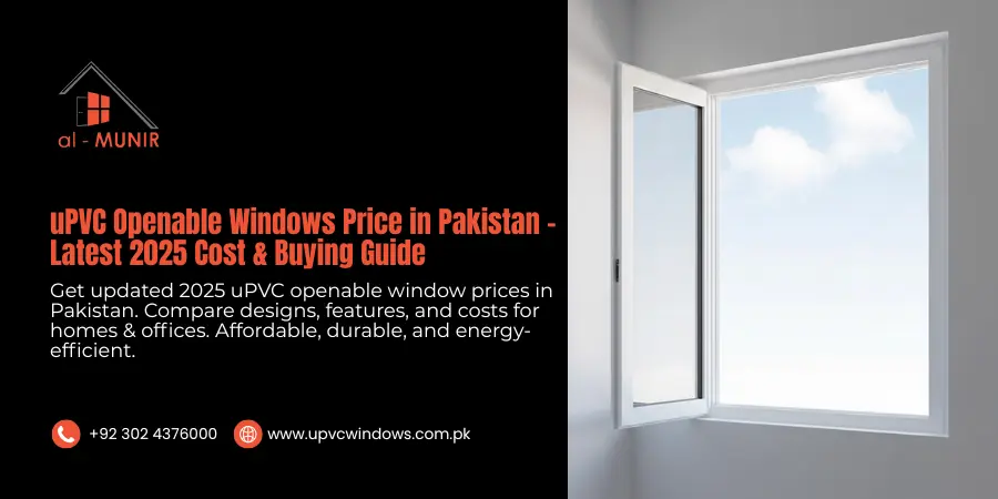 upvc openable windows price