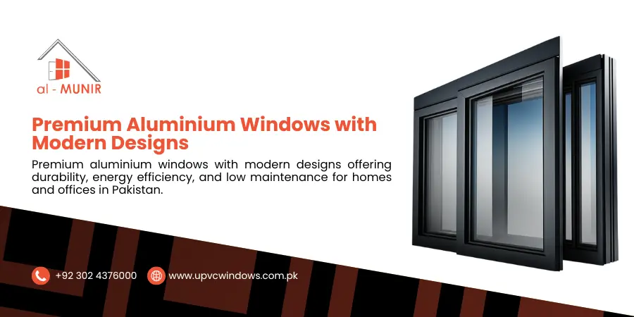 Aluminum windows