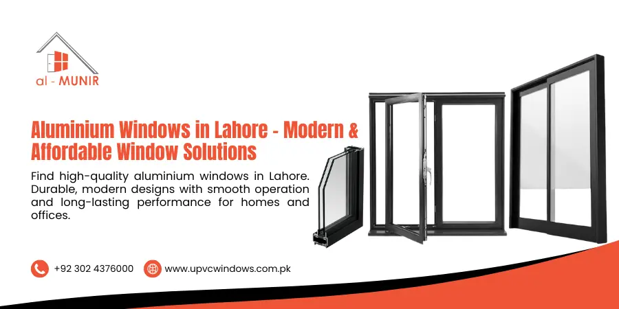 aluminium windows in lahore