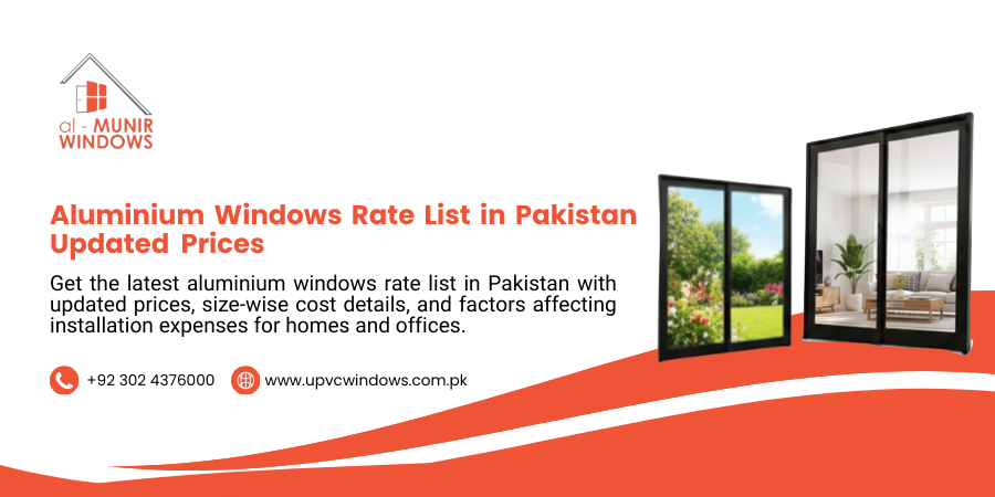 Aluminium Windows price in pakistan