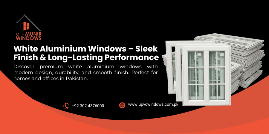 White Aluminium Windows