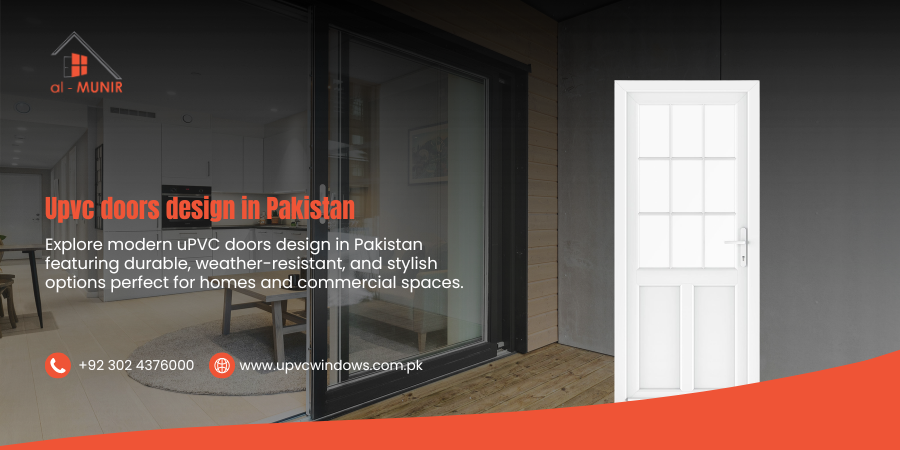 uPVC Doors Design in Pakistan
