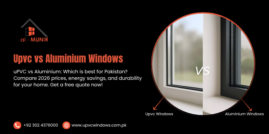 Upvc vs aluminium windows