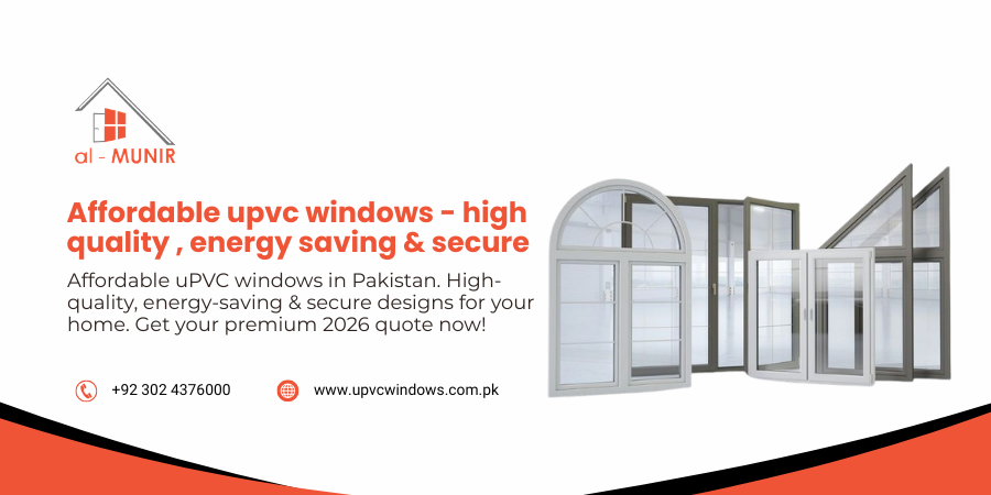 Affordable uPVC Windows – High Quality, Energy Saving & Secure