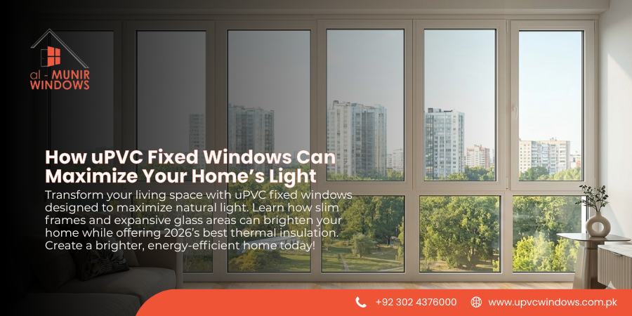 How uPVC Fixed Windows Can Maximize Your Home’s Light