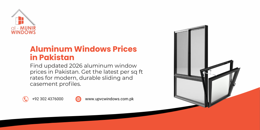 Aluminium Windows Price in Pakistan