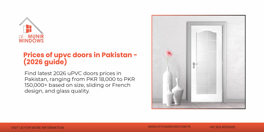 Price of uPVC Doors in Pakistan - (2026 Guide)