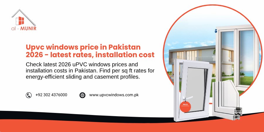 UPVC Windows Price in Pakistan 2026