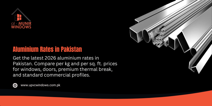 Aluminium Rate in Pakistan - Windows and Doors