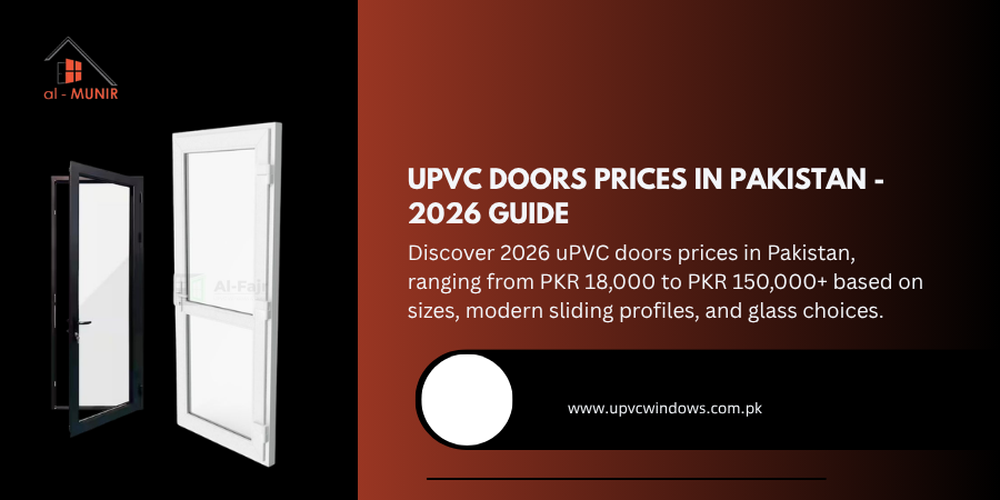 Upvc doors prices in Pakistan - 2026 guide