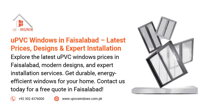 uPVC Windows in Faisalabad